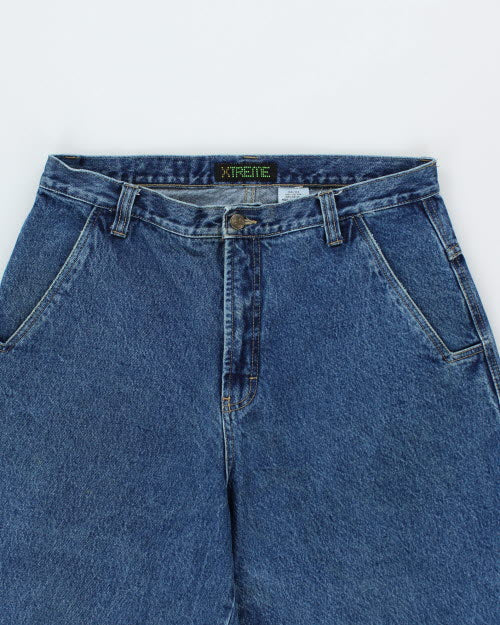 Vintage 90's Xtreme Ultra Wide Baggy Jeans - W34 L25