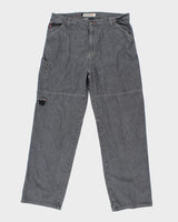 Vintage 90's Plugg Wide Baggy Jeans - W36 L31