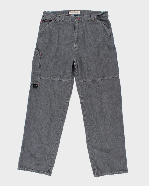 Vintage 90's Plugg Wide Baggy Jeans - W36 L31