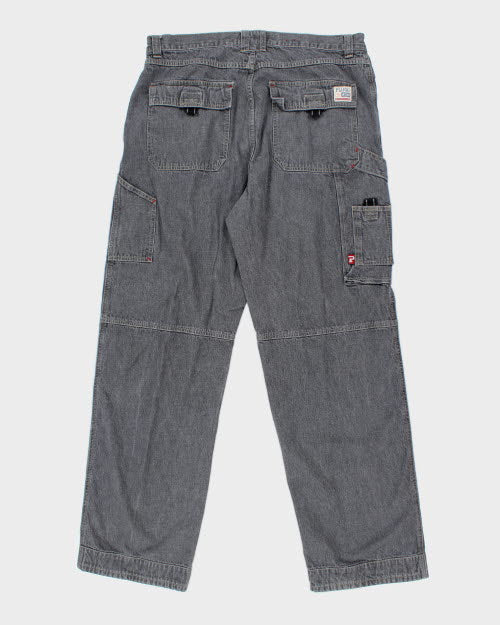 Vintage 90's Plugg Wide Baggy Jeans - W36 L31