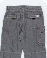 Vintage 90's Plugg Wide Baggy Jeans - W36 L31