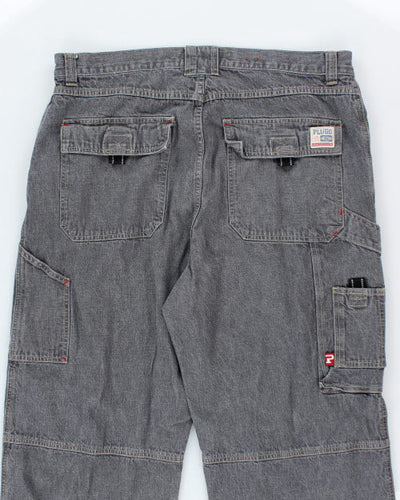 Vintage 90's Plugg Wide Baggy Jeans - W36 L31