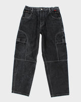 Vintage 90's Fubu Wide Leg Cargo Jeans - W36 L32