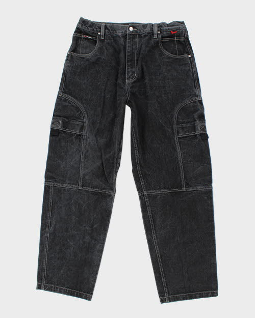 Vintage 90's Fubu Wide Leg Cargo Jeans - W36 L32
