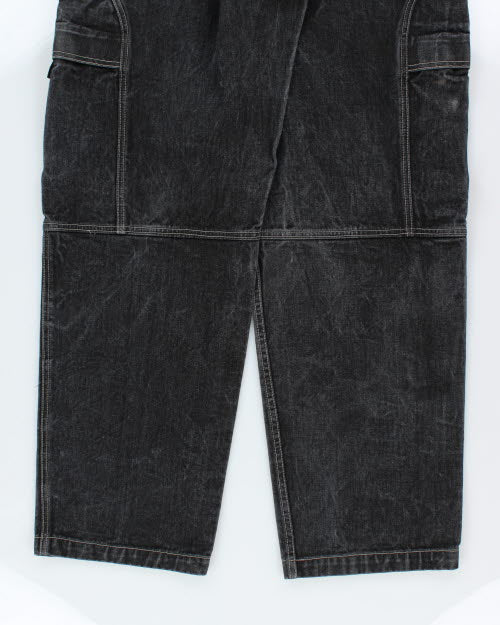 Vintage 90's Fubu Wide Leg Cargo Jeans - W36 L32
