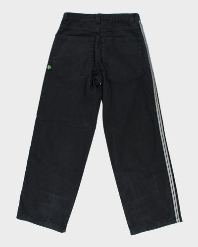 Vintage Ribeez Striped Wide Leg Jeans - W30 L31