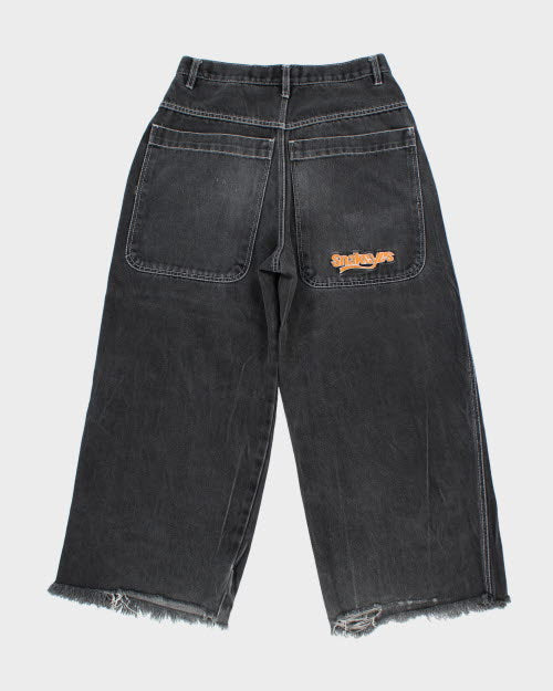 Vintage 90's Ultra Wide Leg Snake Eyes Jeans - W28 L25