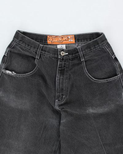 Vintage 90's Ultra Wide Leg Snake Eyes Jeans - W28 L25
