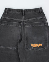 Vintage 90's Ultra Wide Leg Snake Eyes Jeans - W28 L25