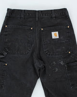 Carhartt Black Workwear Jeans - W32 L32