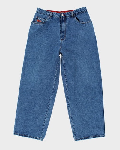 Vintage 0Three Wide Leg Denim Jeans - W34 L29