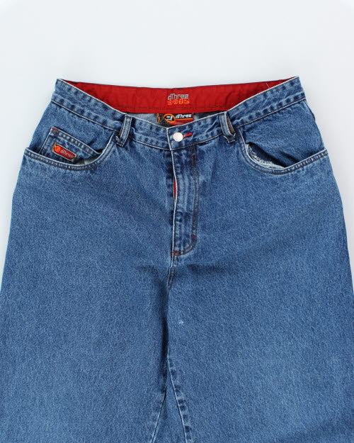 Vintage 0Three Wide Leg Denim Jeans - W34 L29