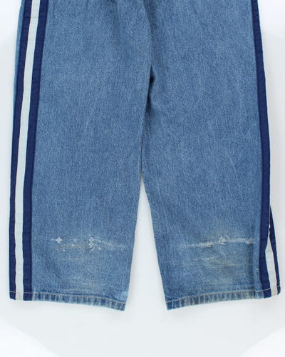 Vintage DLUX Wide Leg Denim Jeans - W32 L32
