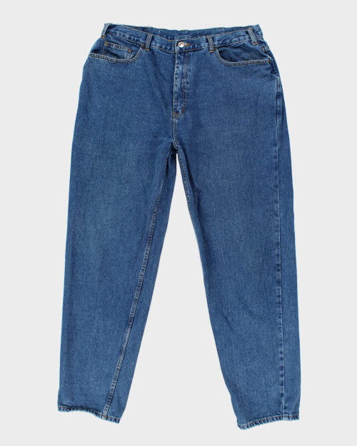 Vintage Gear Baggy Wide Leg Denim Jeans - W36 L31