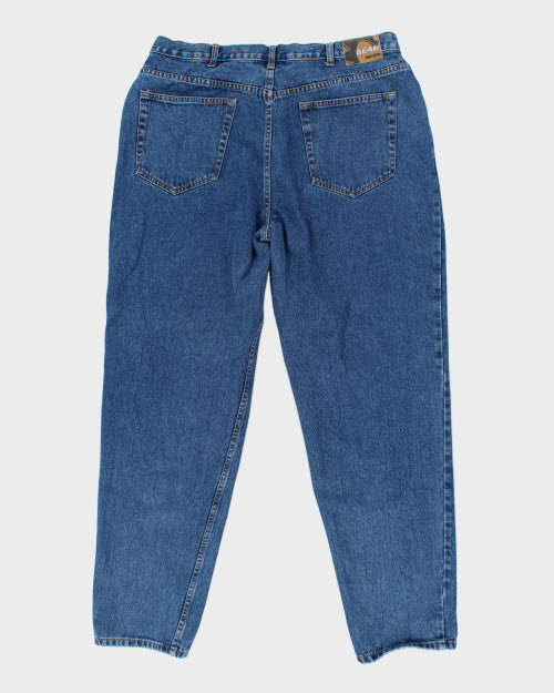Vintage Gear Baggy Wide Leg Denim Jeans - W36 L31