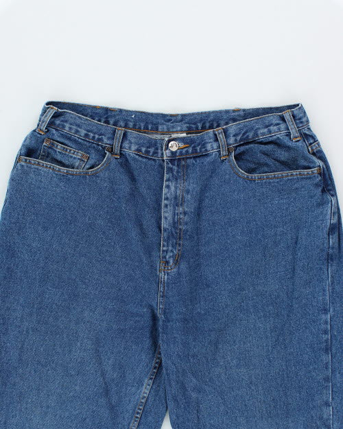 Vintage Gear Baggy Wide Leg Denim Jeans - W36 L31