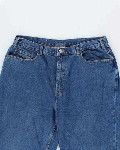 Vintage Gear Baggy Wide Leg Denim Jeans - W36 L31