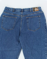Vintage Gear Baggy Wide Leg Denim Jeans - W36 L31