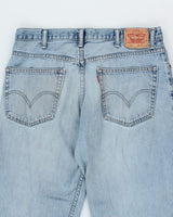 Vintage Levi's 550 Wide Leg Denim Jeans - W34 L24