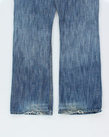 Vintage Levi's Straight Fit Medium Wash Denim Jeans - W34 L31
