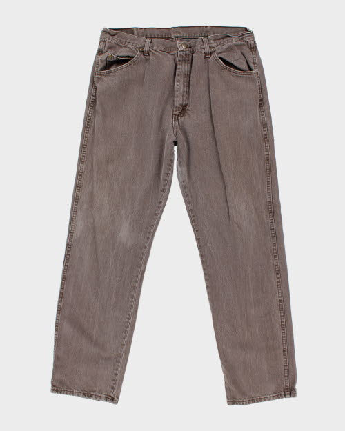 Vintage Wrangler Brown Relaxed Fit Jeans - W34 L31