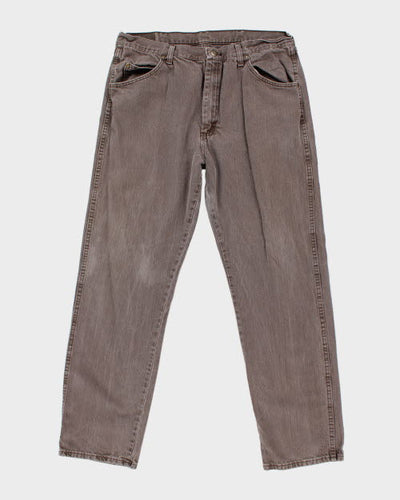 Vintage Wrangler Brown Relaxed Fit Jeans - W34 L31