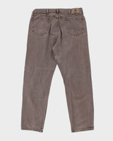 Vintage Wrangler Brown Relaxed Fit Jeans - W34 L31