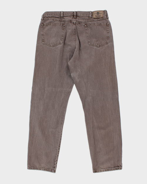 Vintage Wrangler Brown Relaxed Fit Jeans - W34 L31