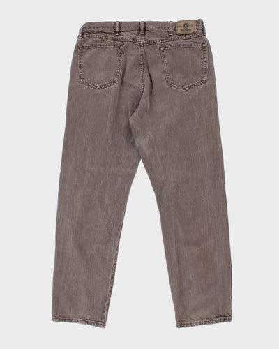 Vintage Wrangler Brown Relaxed Fit Jeans - W34 L31
