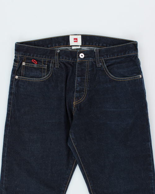 Vintage Quiksilver Dark Wash Straight Fit Jeans - W34 L31