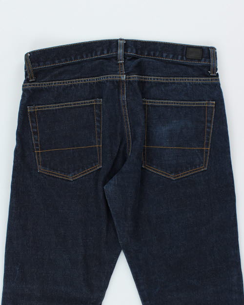 Vintage Quiksilver Dark Wash Straight Fit Jeans - W34 L31