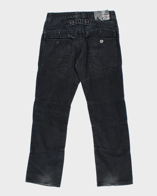Vintage Multi Panelled Slim Fitting Jeans - W30 L29