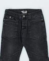Vintage Multi Panelled Slim Fitting Jeans - W30 L29