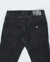 Vintage Multi Panelled Slim Fitting Jeans - W30 L29