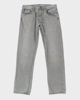 Vintage Burberry Brit Straight Fit Grey Wash Jeans - W34 L33
