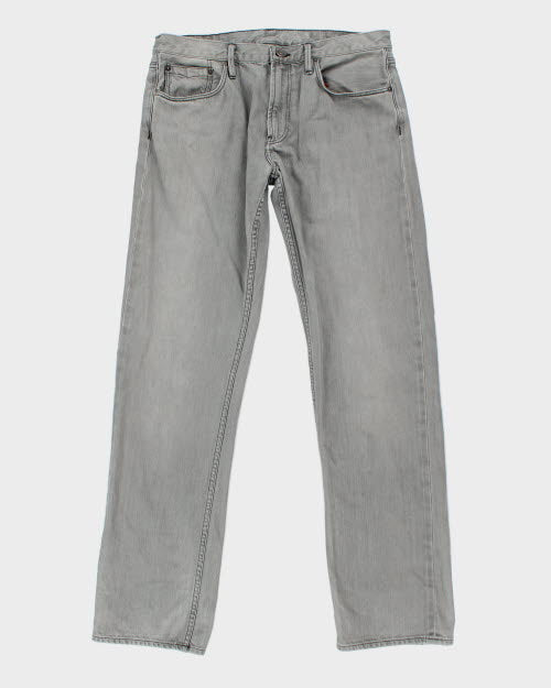 Vintage Burberry Brit Straight Fit Grey Wash Jeans - W34 L33