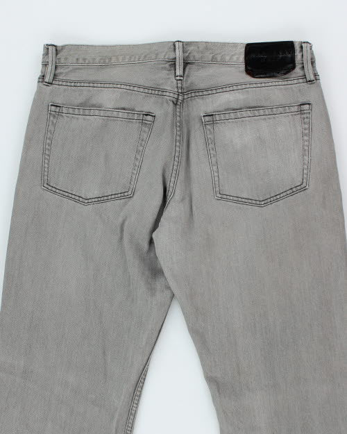 Vintage Burberry Brit Straight Fit Grey Wash Jeans - W34 L33