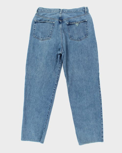 Vintage Guess Straight Leg Light Wash Denim Jeans - W32 L28