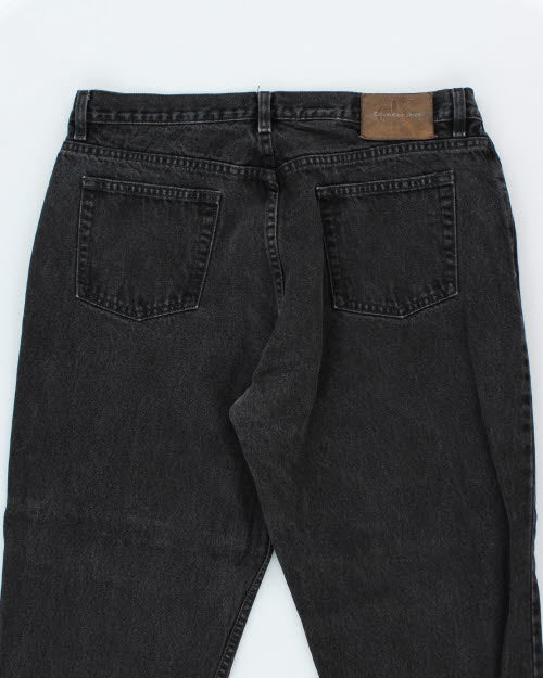 Vintage Calvin Klein Black Jeans - W34 L33