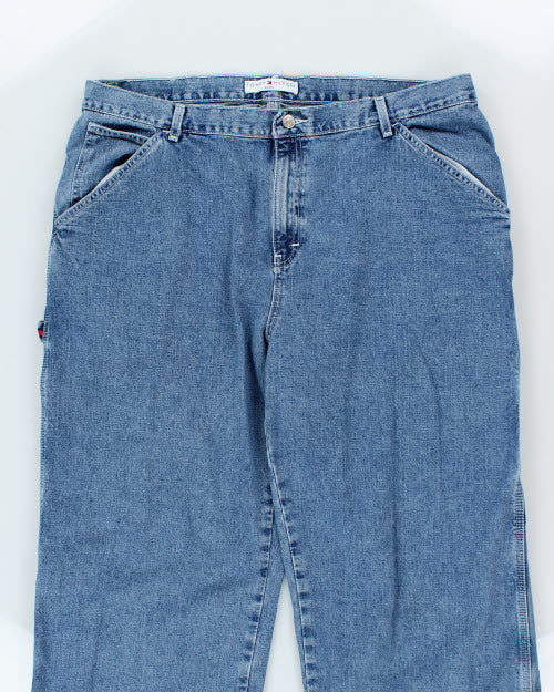 Vintage Tommy Hilfiger Wide Leg Carpenter Jeans - W40 L31
