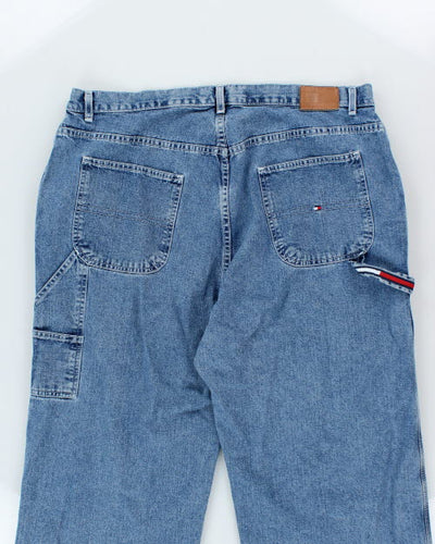 Vintage Tommy Hilfiger Wide Leg Carpenter Jeans - W40 L31