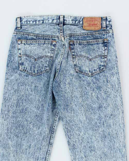 Vintage Levi's 501 Acid Wash Denim Jeans - W30 L31