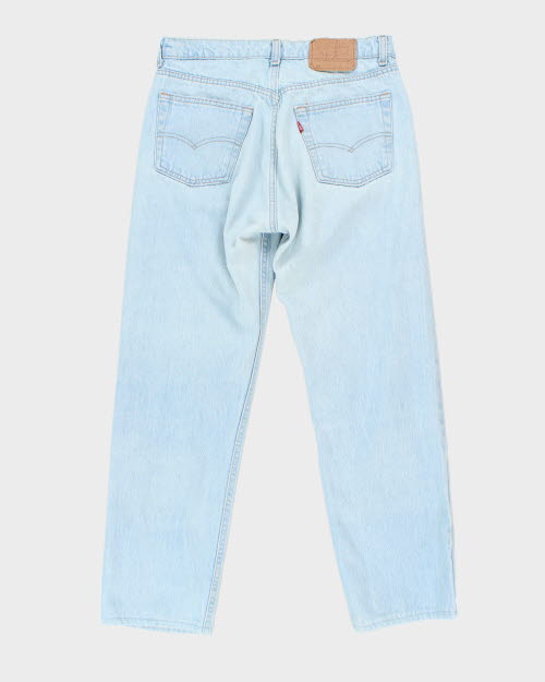 Vintage Levi's 501 Light Wash Denim Jeans - W30 L26