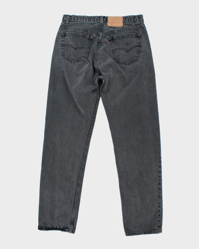 Vintage Levi's 501 Grey Stone Wash Denim Jeans - W30 L30
