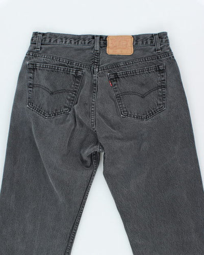 Vintage Levi's 501 Grey Stone Wash Denim Jeans - W30 L30