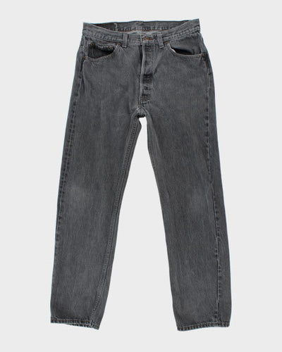 Vintage Levi's 501 Grey Stone Wash Denim Jeans - W32 L28