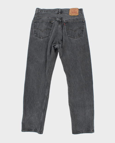 Vintage Levi's 501 Grey Stone Wash Denim Jeans - W32 L28