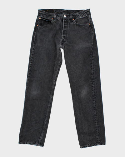 Vintage Levi's 501 Grey Stone Wash Denim Jeans - W28 L28