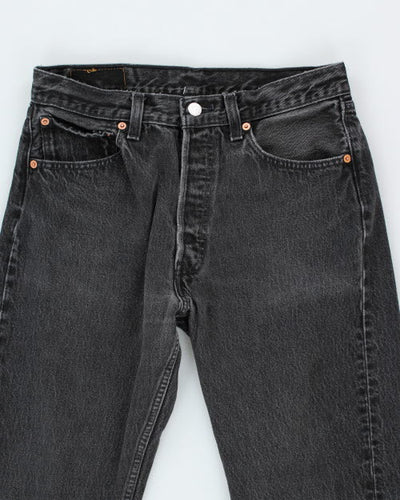 Vintage Levi's 501 Grey Stone Wash Denim Jeans - W28 L28
