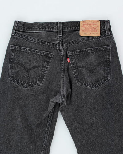 Vintage Levi's 501 Grey Stone Wash Denim Jeans - W28 L28
